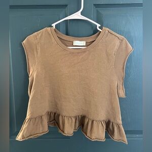 Brown Atlard State Tank Top